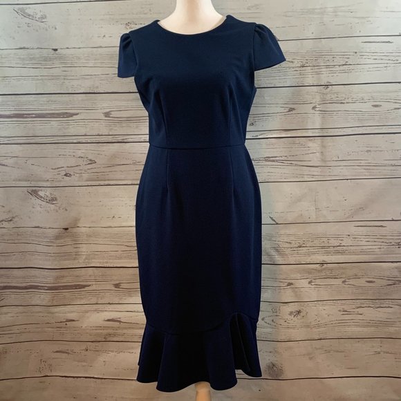 Betsey Johnson Dresses & Skirts - BETSY JOHNSON Like New Navy Blue Mermaid Dress